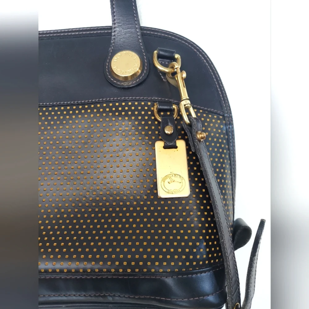 VINTAGE Dooney & Bourke Satchel Crossbody Bag - Picture 2 of 14